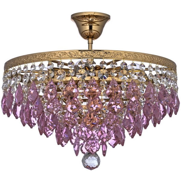 

Потолочная люстра на штанге хрустальная Arti Lampadari Castellana Gold Castellana E 1.3.38.603 G, Золото, Castellana Gold Castellana E 1.3.38.603 G