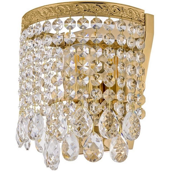 

Бра хрусталь Arti Lampadari Castellana E 2.10.608 G, Прозрачный, Castellana Castellana E 2.10.608 G