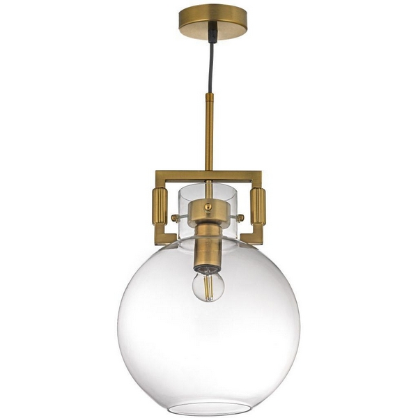 

Подвесной светильник Arti Lampadari Daiano Daiano E 1.P2 CL, Прозрачный, Daiano Daiano E 1.P2 CL