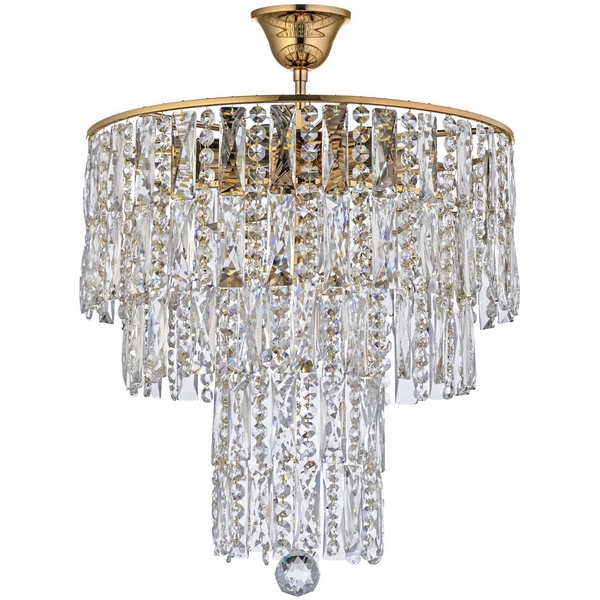 Изображение товара Потолочная люстра на штанге хрусталь Arti Lampadari Deliceto Deliceto E 1.5.38.100 G