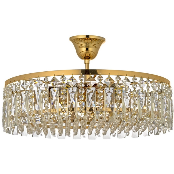 

Потолочная люстра на штанге хрусталь Arti Lampadari Erve Erve E 1.3.40.100 G, Прозрачный, Erve Erve E 1.3.40.100 G