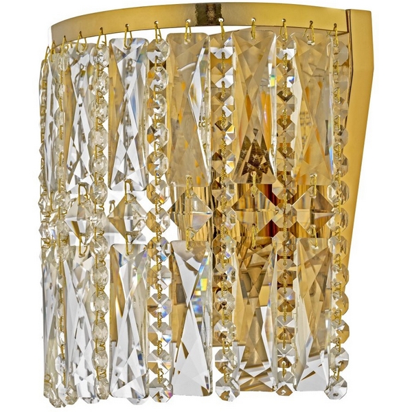 

Бра хрусталь Arti Lampadari Erve Erve E 2.10.100 G, Прозрачный, Erve Erve E 2.10.100 G