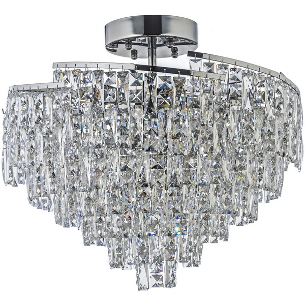 

Потолочная люстра на штанге хрусталь Arti Lampadari Gaiola Gaiola E 1.5.60.100 N, Прозрачный, Gaiola Gaiola E 1.5.60.100 N