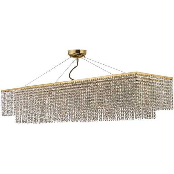 

Подвесная люстра хрустальная Arti Lampadari Milano Milano E 1.5.120X30.502 G, Прозрачный;золото, Milano Milano E 1.5.120X30.502 G