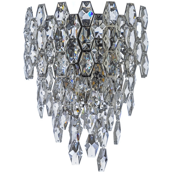 

Бра хрусталь Arti Lampadari Osoppo Osoppo E 2.10.100 N, Никель, Osoppo Osoppo E 2.10.100 N