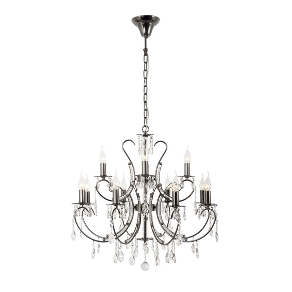 

Хрустальная люстра 1.1.12.600 NB Arti Lampadari Romano E, Romano Romano E 1.1.12.600 NB