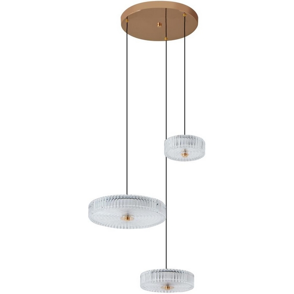 

Подвесной светильник светодиодный Arti Lampadari Viro Viro L 1.5.40 G, Золото, Viro Viro L 1.5.40 G