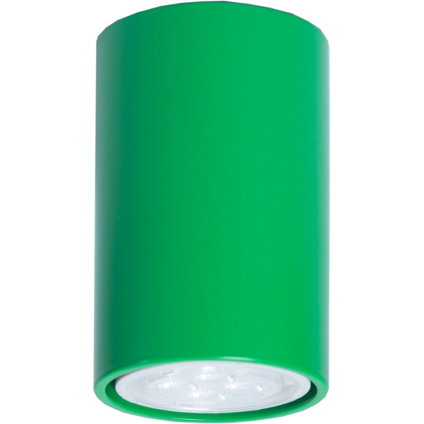 

Точечный накладной светильник TopDecor Tubo Tubo6 P1 31, Зеленый, TUBO Tubo6 P1 31