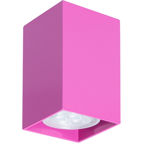 

Точечный накладной светильник TopDecor Tubo Tubo6 SQ P1 28, Розовый, TUBO Tubo6 SQ P1 28