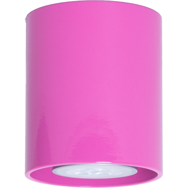 

Точечный накладной светильник TopDecor Tubo Tubo8 P1 28, Розовый, TUBO Tubo8 P1 28