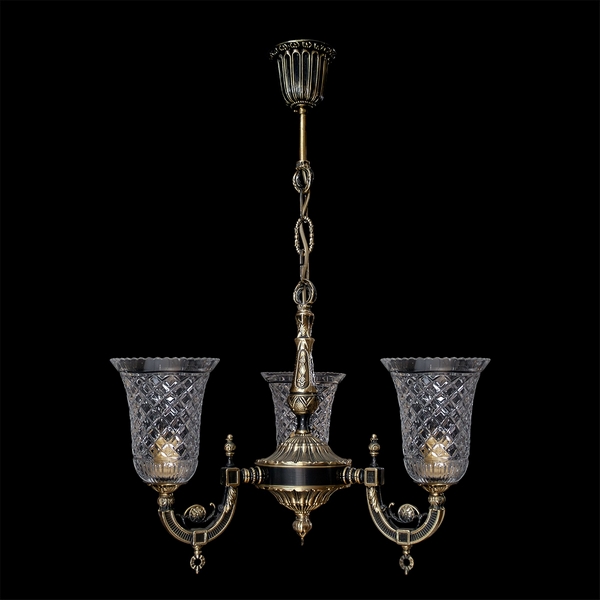 

Подвесная люстра ХН-О-3 Орнамент Мастерская А.А.В., Прозрачный, ХН-О-3 Орнамент