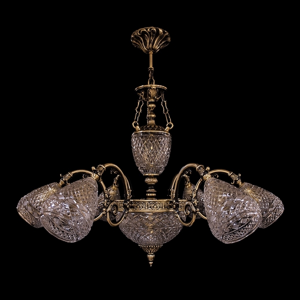 

Подвесная люстра ХН-О-6 ФОРА Орнамент Мастерская А.А.В., Прозрачный, ХН-О-6 ФОРА Орнамент