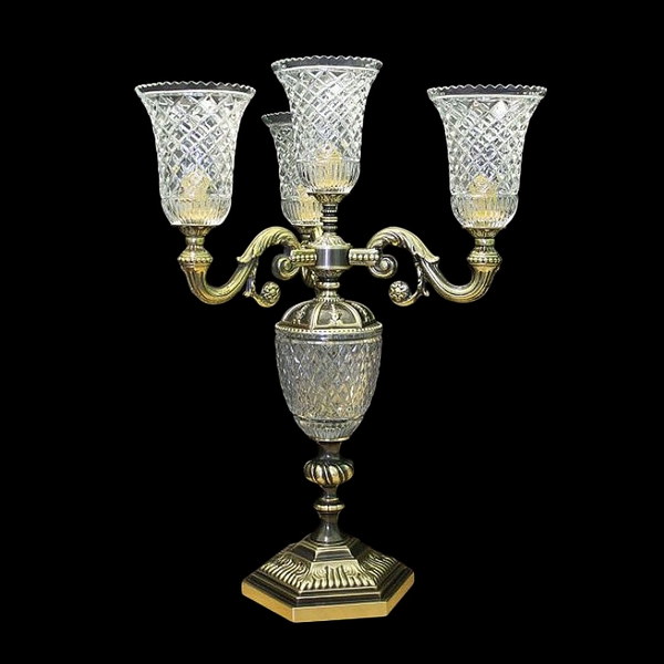 Изображение товара Настольная лампа Мастерская А.А.В. ХН-О-36 Орнамент с хрусталём