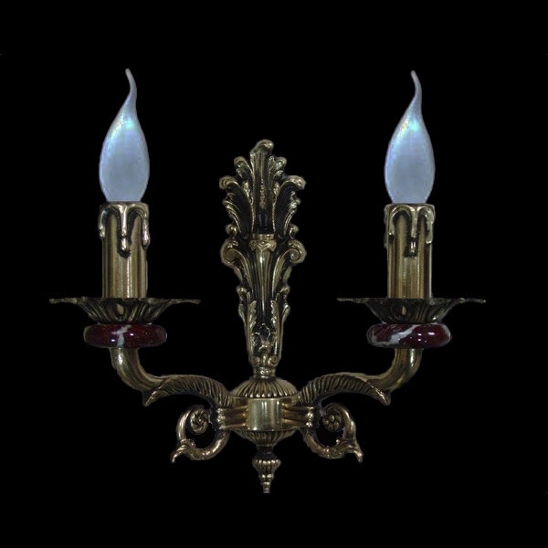 

Бра НК-О-28 ФВ Бордовая яшма Мастерская А.А.В., Латунь, НК-О-28 ФВ Бордовая яшма