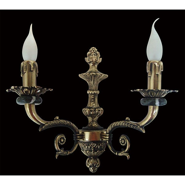 

Бра НК-О-37 Зеленая яшма Мастерская А.А.В., Латунь, НК-О-37 Зеленая яшма