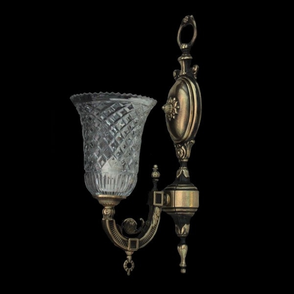 

Бра ХН-О-2-1 Орнамент Мастерская А.А.В., Прозрачный, ХН-О-2-1 Орнамент