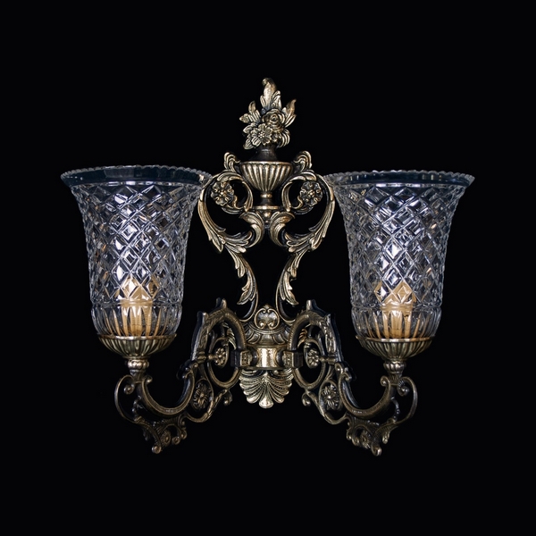 

Бра ХН-О-39 Лира Орнамент Мастерская А.А.В., Прозрачный, ХН-О-39 Лира Орнамент