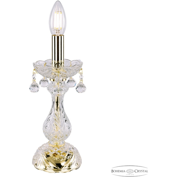 

Настольная лампа Bohemia 108 108L/1-27 G, Золото, 108 108L/1-27 G