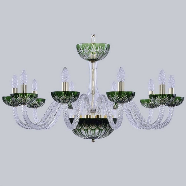 

Подвесная люстра с хрусталем 1308/10/300 Cl/Clear-Green/H-1I Bohemia 1308 G, 1308 1308/10/300 G Cl/Clear-Green/H-1I