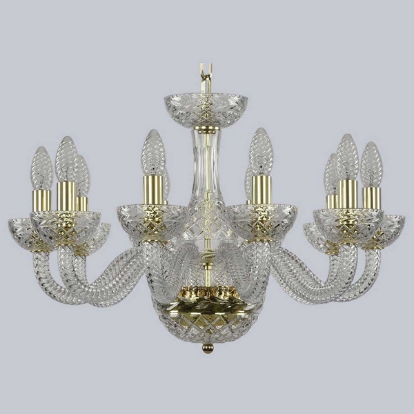 

Подвесная люстра с хрусталем 1310/10/195 Cl/Clear/M-1F Bohemia 1310 G, 1310 1310/10/195 G Cl/Clear/M-1F