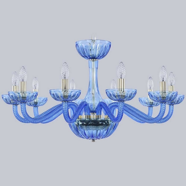 

Подвесная люстра с хрусталем 1311/10/300 Aq/Aquamarine/M-1H Bohemia 1311 G, 1311 1311/10/300 G Aq/Aquamarine/M-1H