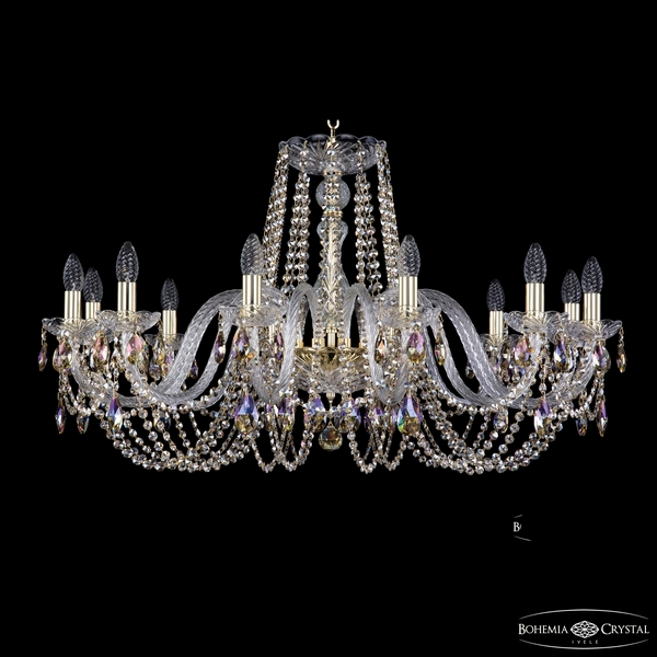 

Подвесная люстра Bohemia 1402 1402/12/360 G R801, Золото, 1402 1402/12/360 G R801