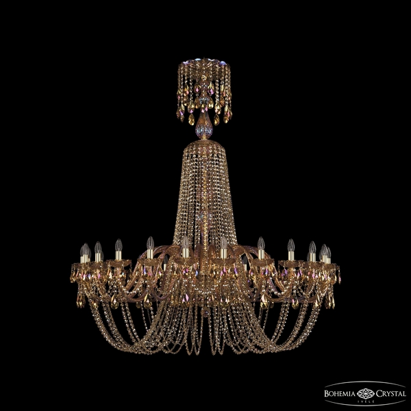

Подвесная люстра Bohemia 1402 1402/24/530/XL-164 G M777, Золото, 1402 1402/24/530/XL-164 G M777