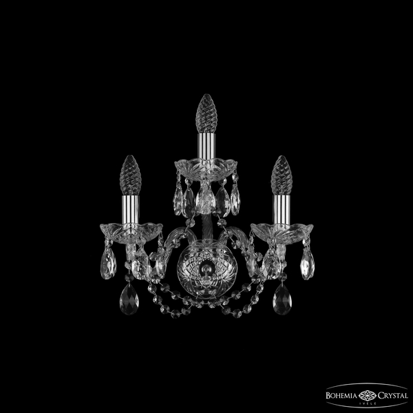 

Бра Bohemia 1402 1402B/2+1/141 Ni, Никель, 1402 1402B/2+1/141 Ni