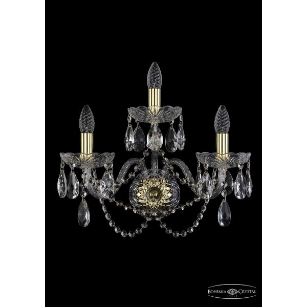 

Бра Bohemia 1402 1402B/2+1/195/XL/G, Золото, 1402 1402B/2+1/195/XL G