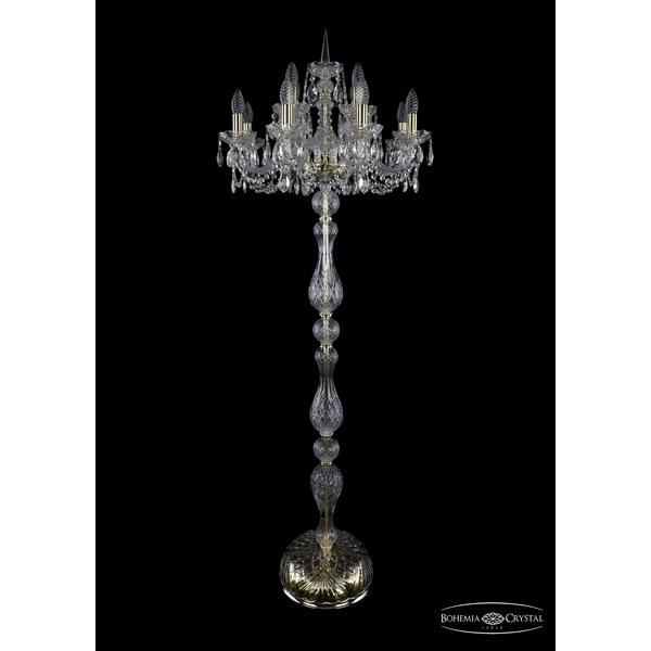 

Торшер Bohemia 1402 1402T1/8+4/195-165/G, Прозрачный, 1402 1402T1/8+4/195-165 G