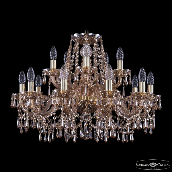 

Подвесная люстра Bohemia 1403 1403/10+5/240 G M721, Золото, 1403 1403/10+5/240 G M721