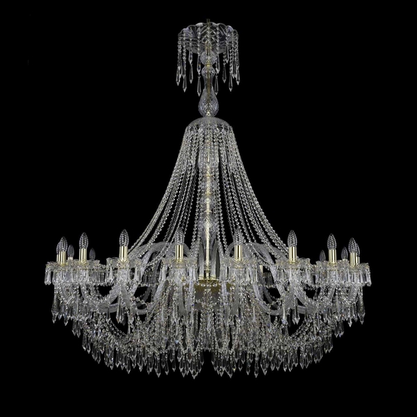 

Подвесная люстра Bohemia 1403 1403/20/530/XL-160/G, Прозрачный, 1403 1403/20/530/XL-160 G