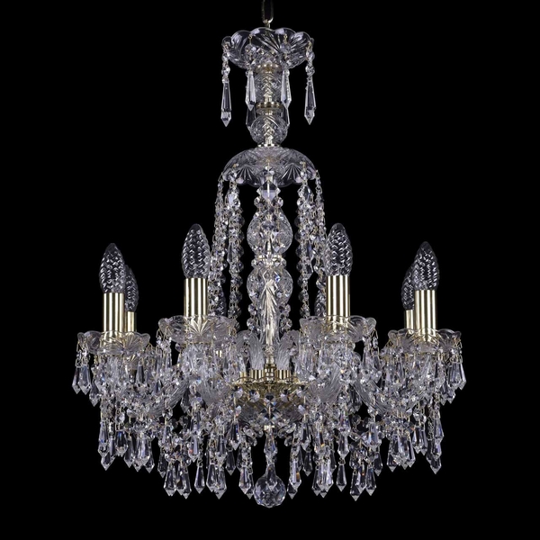 

Подвесная люстра Bohemia 1403 1403/8/160/XL-60/G, Прозрачный, 1403 1403/8/160/XL-60 G