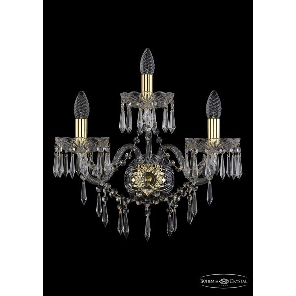 

Бра Bohemia 1403 1403B/2+1/195/XL/G, Золото, 1403 1403B/2+1/195/XL G