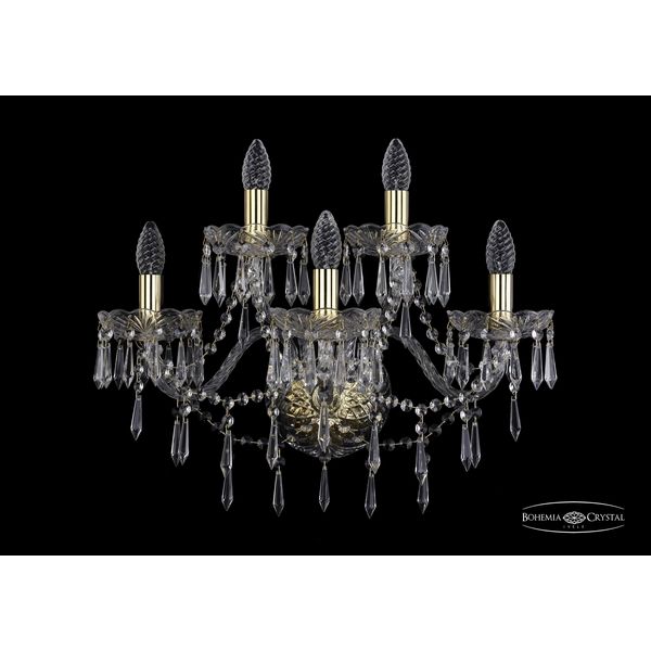 

Бра Bohemia 1403 1403B/3+2/195/XL/G, Золото, 1403 1403B/3+2/195/XL G
