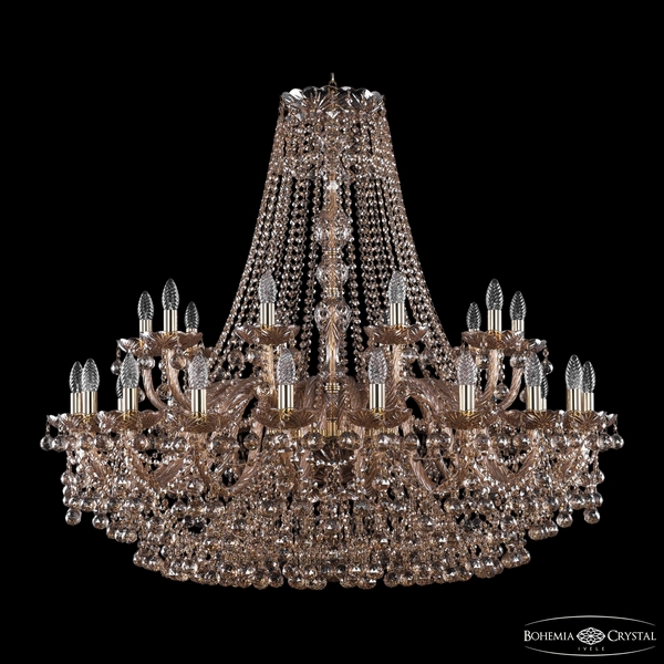 

Подвесная люстра Bohemia 1409 1409/20+10/400 G M721, Золото, 1409 1409/20+10/400 G M721