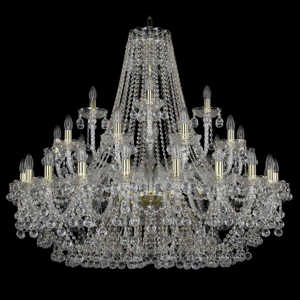 

Подвесная люстра Bohemia 1409 1409/20+10+5/400/G, Прозрачный, 1409 1409/20+10+5/400 G