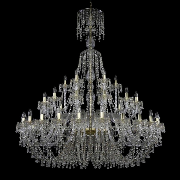 

Большая люстра 1409.24+12+6.530.XL-169.G Bohemia 1409 1409/24+12+6/530/XL-169/G, Прозрачный, 1409 1409/24+12+6/530/XL-169 G