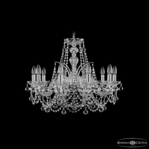 

Подвесная люстра Bohemia 1411 1411/10/240 Ni Balls, Никель, 1411 1411/10/240 Ni Balls