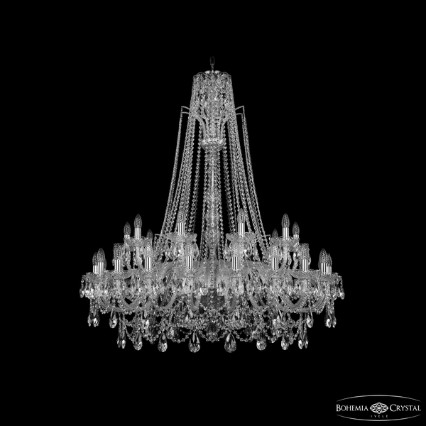 

Подвесная люстра Bohemia 1411 1411/20+10/400/XL-130 Ni, Никель, 1411 1411/20+10/400/XL-130 Ni