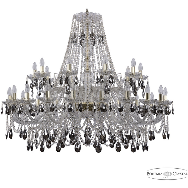 

Подвесная люстра Bohemia 1411 1411/20+10/460 G K731, Золото, 1411 1411/20+10/460 G K731