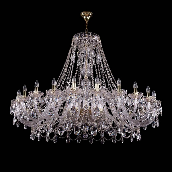 

Подвесная люстра Bohemia 1411 1411/24/530/G, Прозрачный, 1411 1411/24/530 G