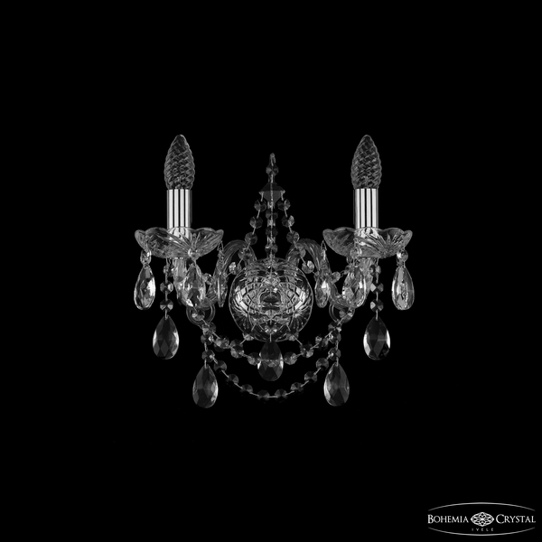 

Бра Bohemia 1411 1411B/2/141 Ni, Никель, 1411 1411B/2/141 Ni