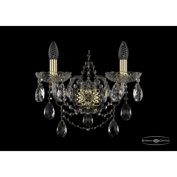 

Бра Bohemia 1411 1411B/2/160/XL/G, Золото, 1411 1411B/2/160/XL G