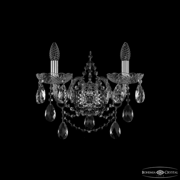 

Бра Bohemia 1411 1411B/2/160/XL Ni, Никель, 1411 1411B/2/160/XL Ni