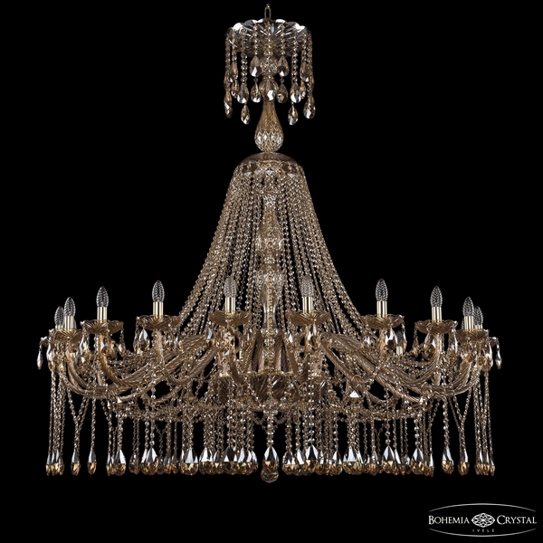 

Подвесная люстра Bohemia 1413 1413/20/530/XL-158 G M721, Золото, 1413 1413/20/530/XL-158 G M721
