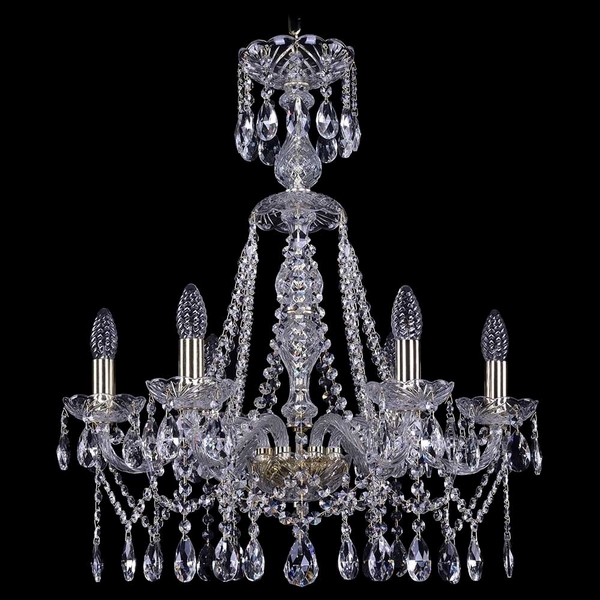 

Подвесная люстра Bohemia 1413 1413/6/200/XL-66/G, Прозрачный, 1413 1413/6/200/XL-66 G