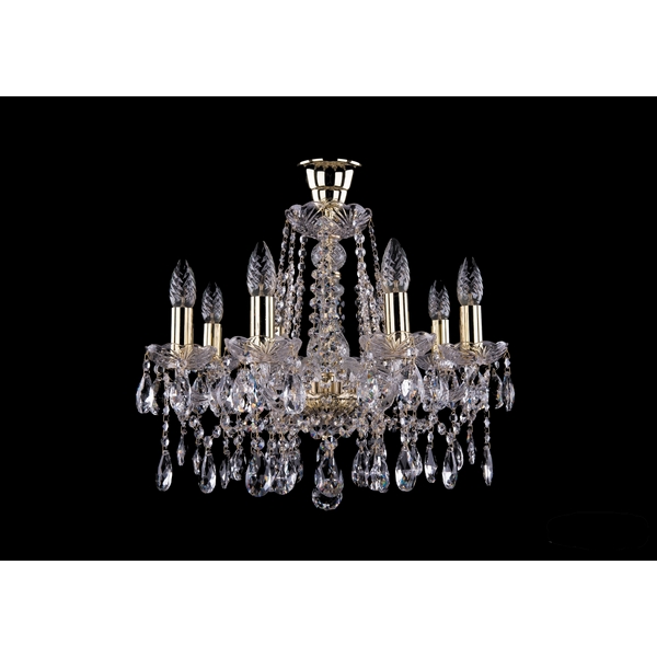 

Подвесная люстра Bohemia 1413 1413/8/165/G/Tube, Прозрачный, 1413 1413/8/165 G Tube