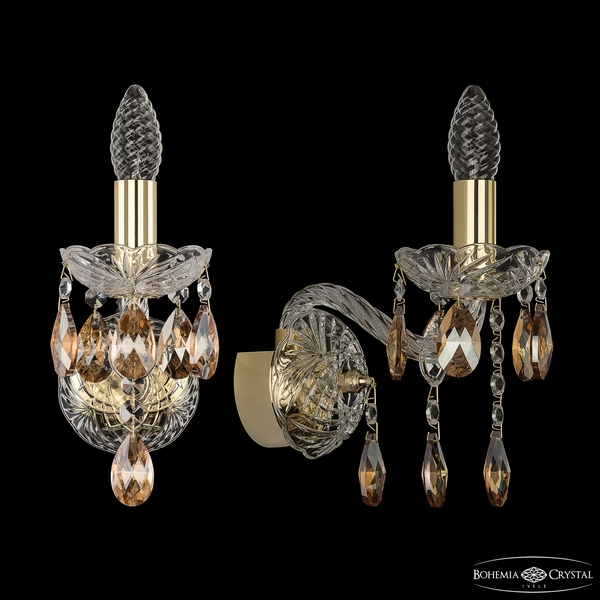 

Бра Bohemia 1413 1413B/1/141 G K721, Золото, 1413 1413B/1/141 G K721