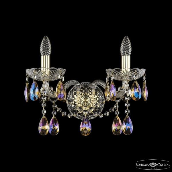 

Бра Bohemia 1413 1413B/2/165/XL G K777, Золото, 1413 1413B/2/165/XL G K777